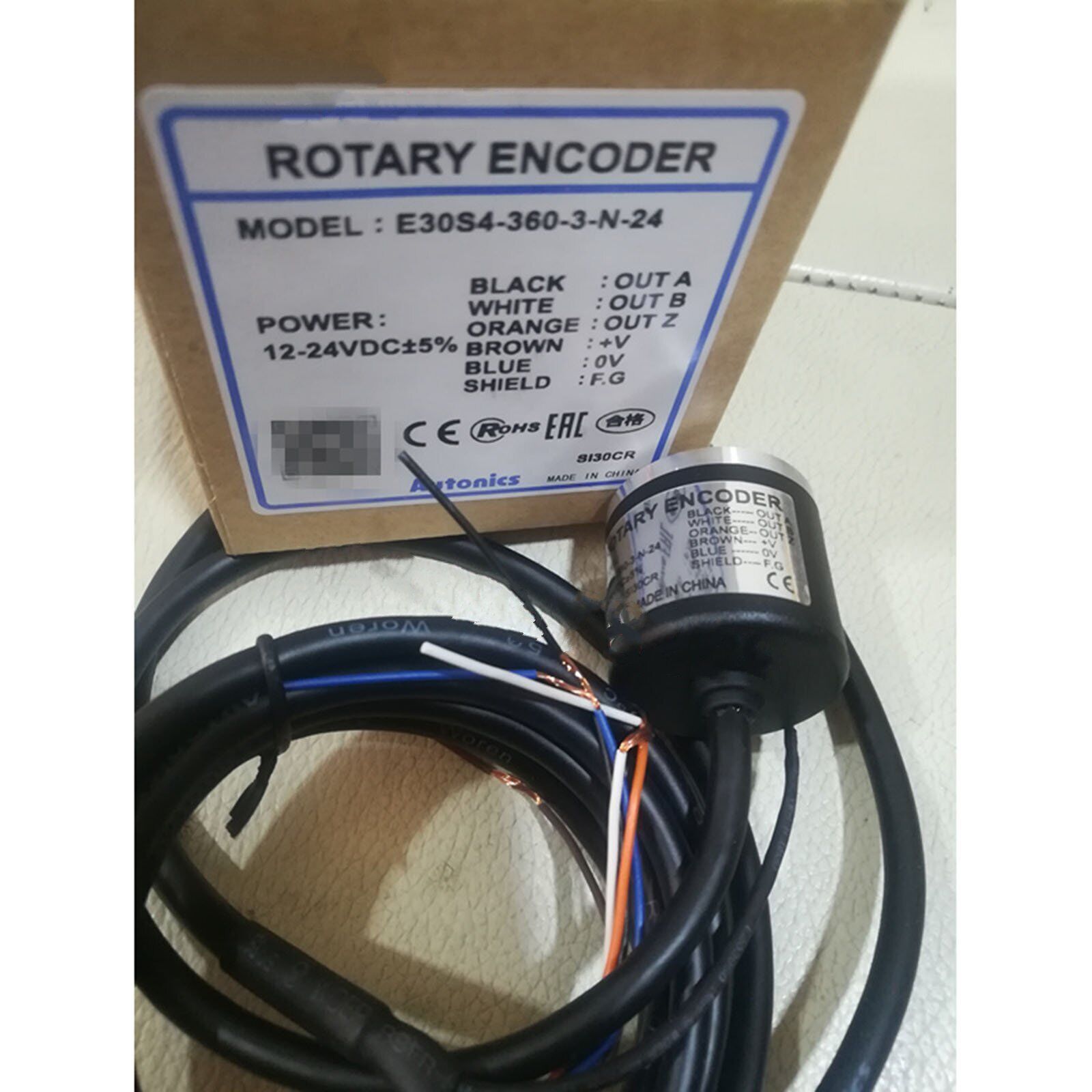 new 1PC  For Autonics Encoder E30S4-360-3-N-24