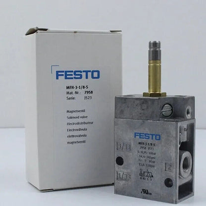 new 1PC FESTO MFH-3-1/8-S 7958 Solenoid Valve - FESTO