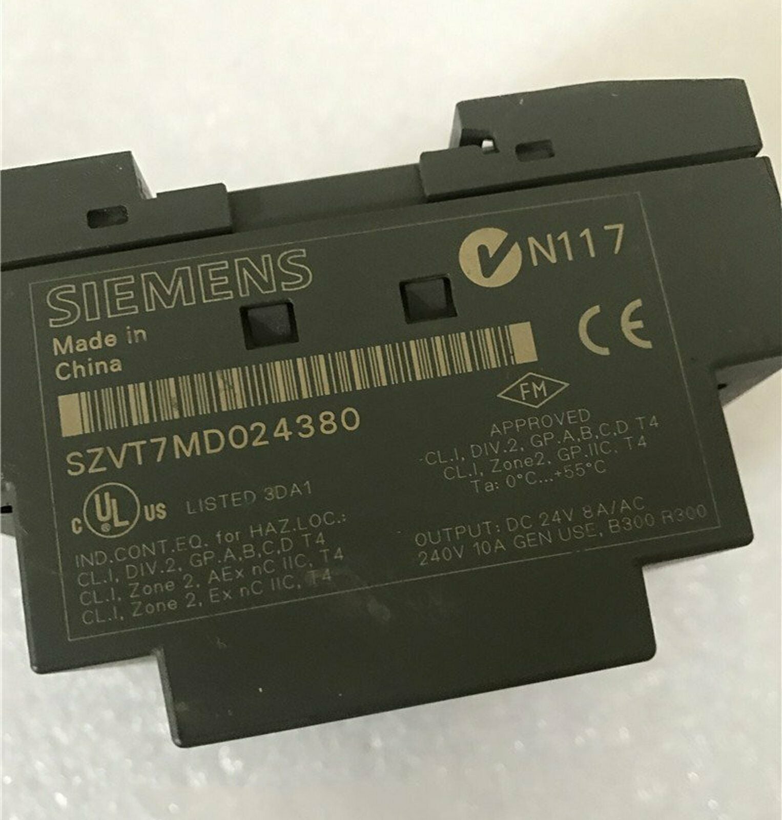 used  Siemens LOGO 6ED1 052-1FB00-0BA5 6ED1052-1FB00-0BA5 Tested ok