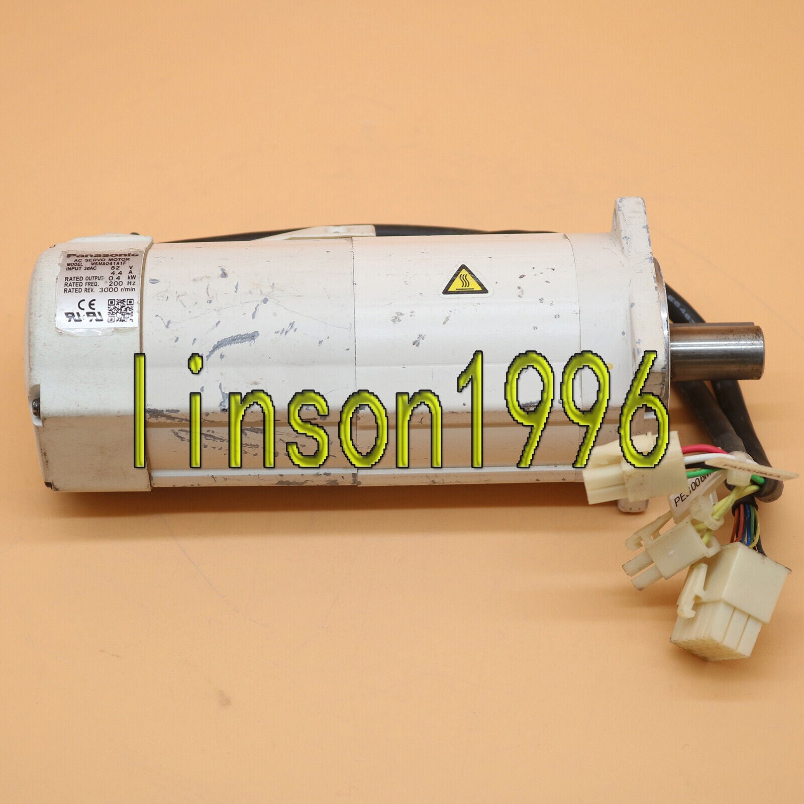 used  Panasonic MSMA041A1F AC servo motor Tested In Good Condition koeed