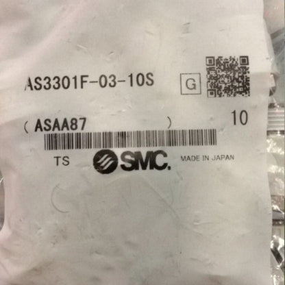 New 10PCS SMC Control Valve AS3301F-03-10S - SMC