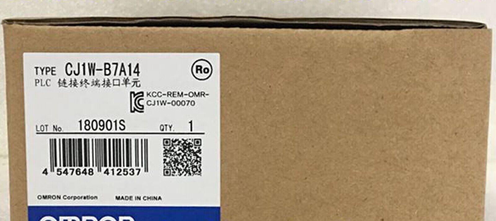 Omron CJ1W-B7A14 PLC Controllers 64 PTS - B7A - OMRON