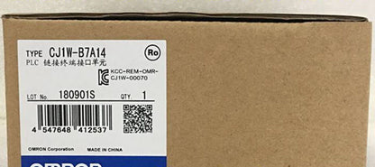 Omron CJ1W-B7A14 PLC Controllers 64 PTS - B7A - OMRON