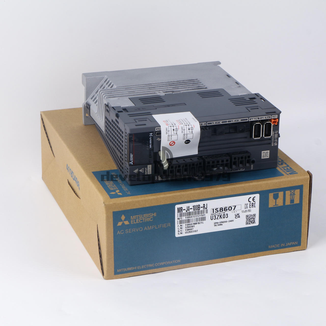 new ONE Mitsubishi Servo Driver MR-J4-100B-RJ - MITSUBISHI