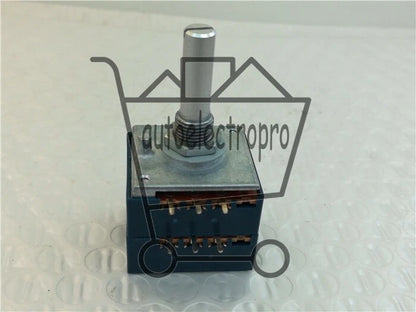 Japan ALPS Volume control 27 type Dual potentiometer 500K RK27 Round shaft A500K