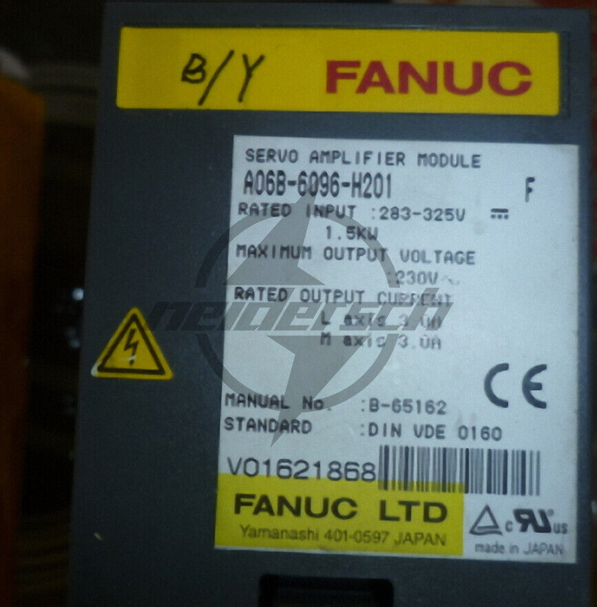 Used 1PCS Fanuc Servo Amplifier A06B-6096-H201 - FANUC