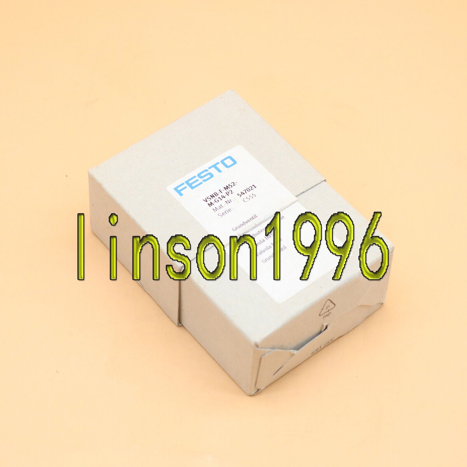 FESTO VSNB-F-M52-M-G14-P2 Solenoid Valve In Box - FESTO