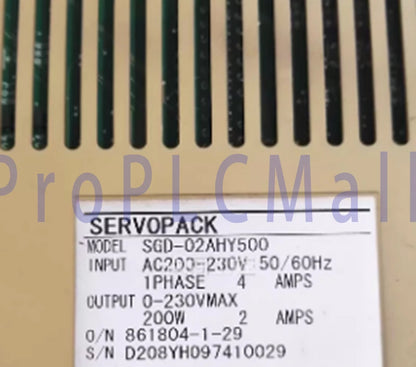 Servo Drive SGD-02AHY500 1PCS