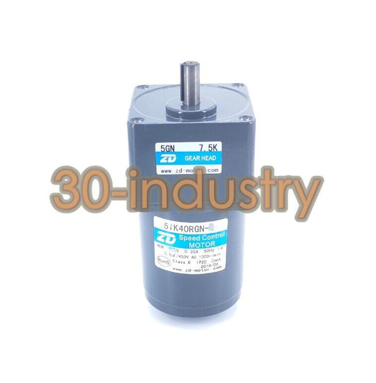 ZD 5IK40RGN-A Gear Reducer Motor 110V - Multiple Power Specs - ZD