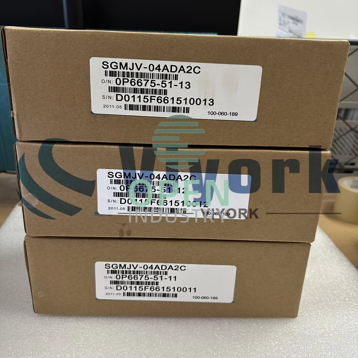 1PCS Yaskawa SGMJV-04ADA2C AC SERVO MOTOR