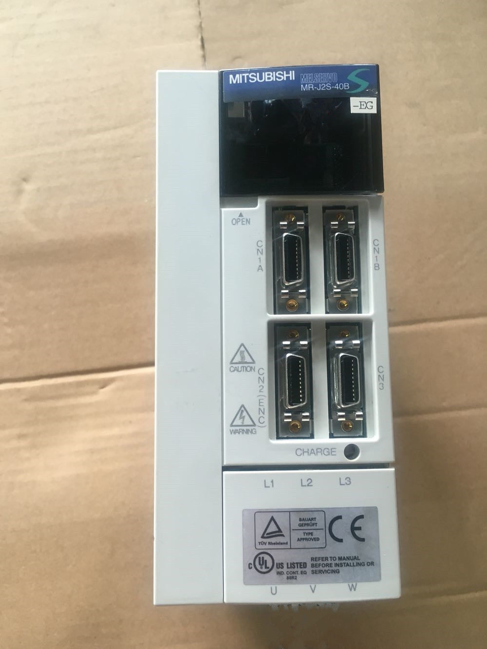 MITSUBISHI AC SERVO DRIVER MR-J2S-40B-EG