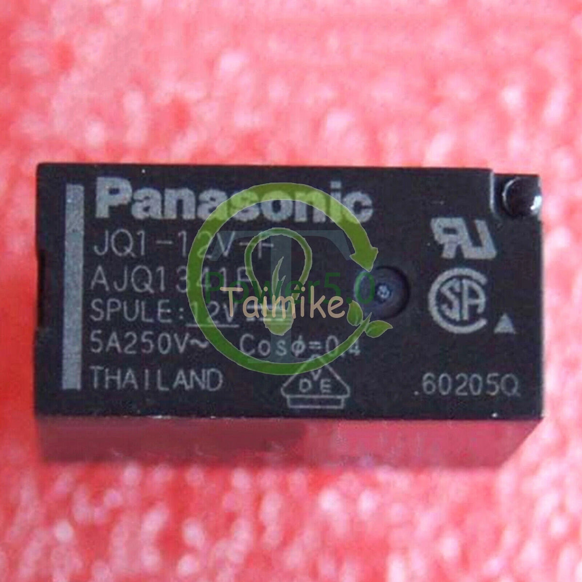 10pcs JQ1-12V-F 5 PINS For Panasonic Power Relay Free Shipping~