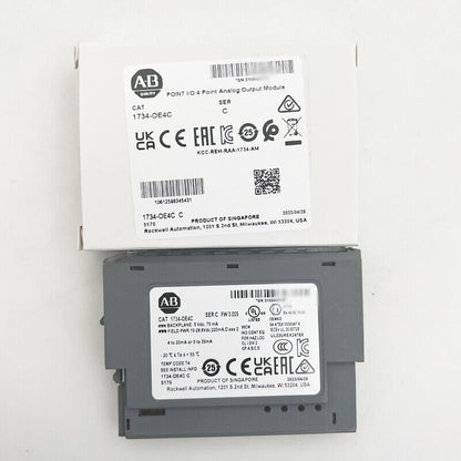 Allen Bradley SER C POINT 4-PO analog output module 1734-OE4C New 1PC - ALLEN BRADLEY