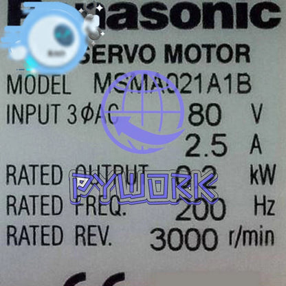 Panasonic AC Servo Motor MSMA021A1B