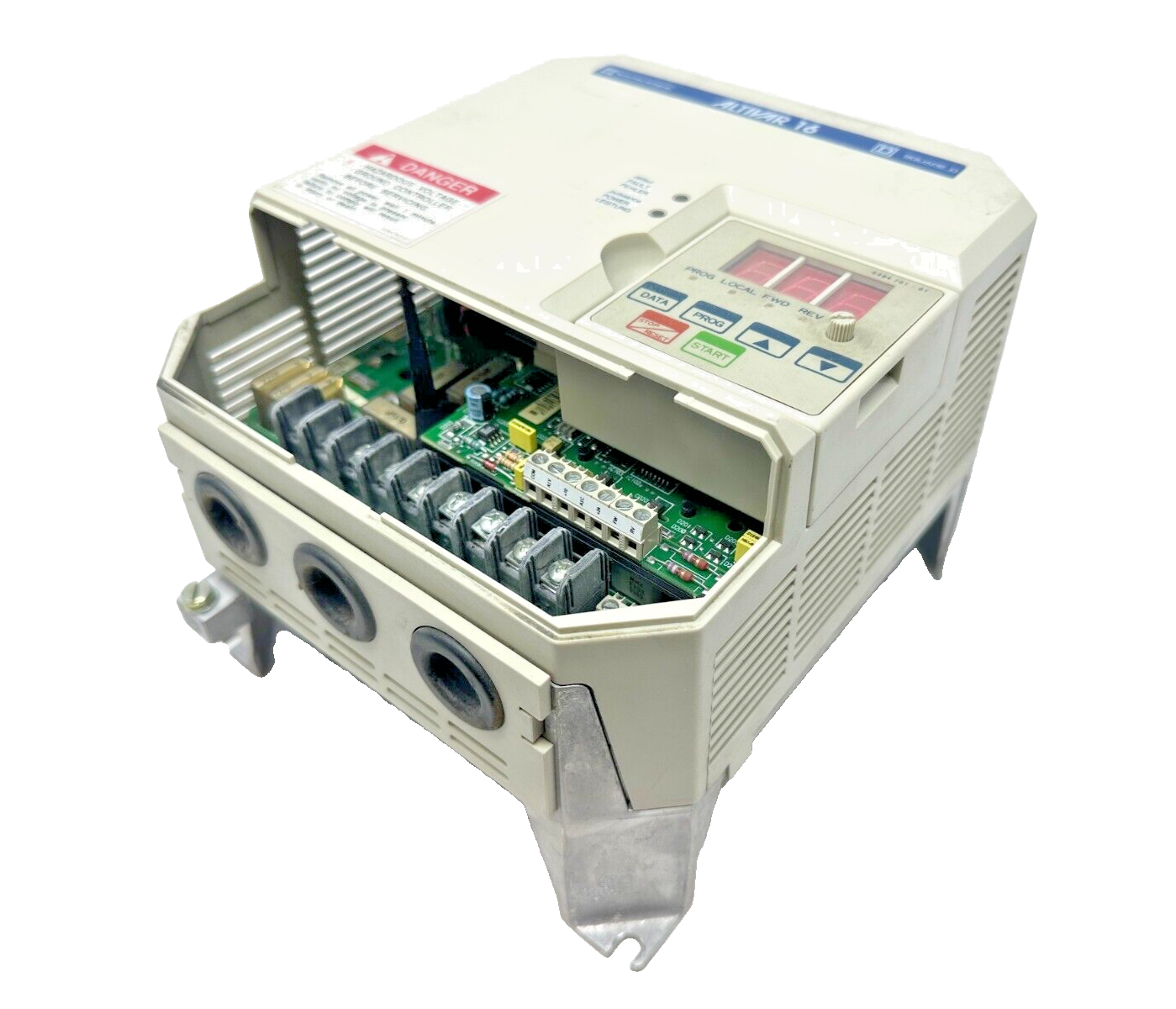 used Telemecanique Square D ATV16U29M2 *No Terminal Cover* Altivar 16 AC Drive - TELEMECANIQUE