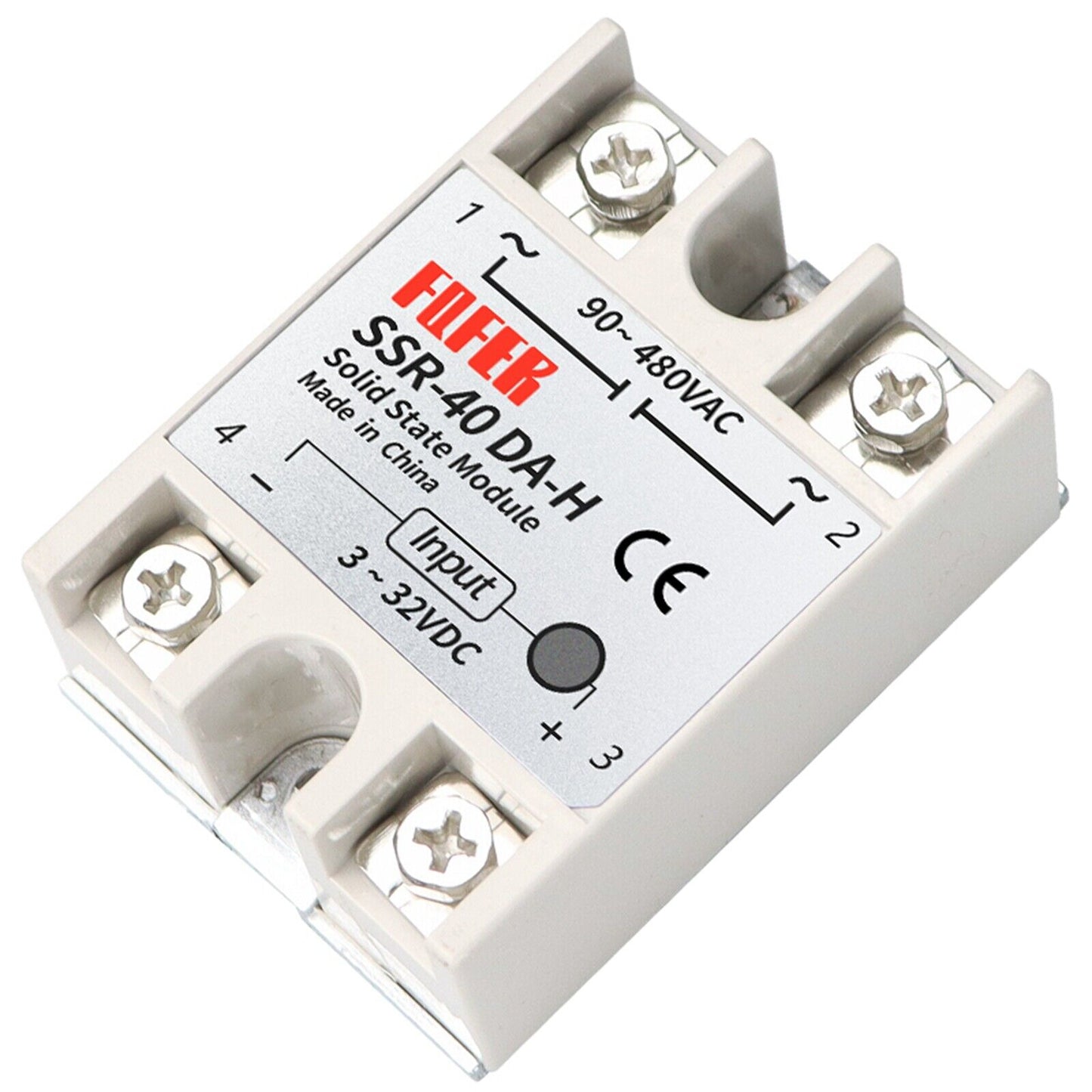 SSR-40DA-H 40A 3-32V DC 90-480V AC - FOOTEK