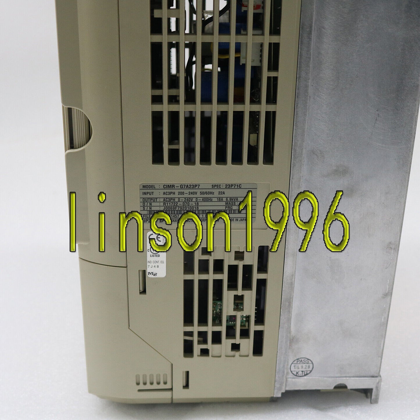 Yaskawa Inverter CIMR-G7A23P7 - YASKAWA