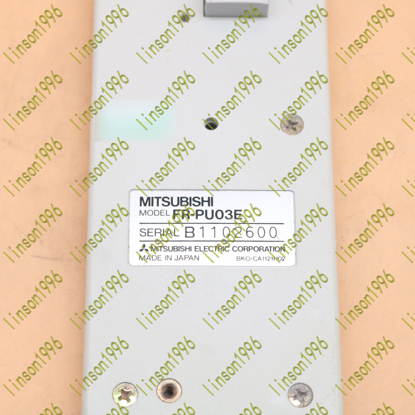 Used Mitsubishi Inverter Operator Panel FR-PU03E – Tested Good OK - MITSUBISHI