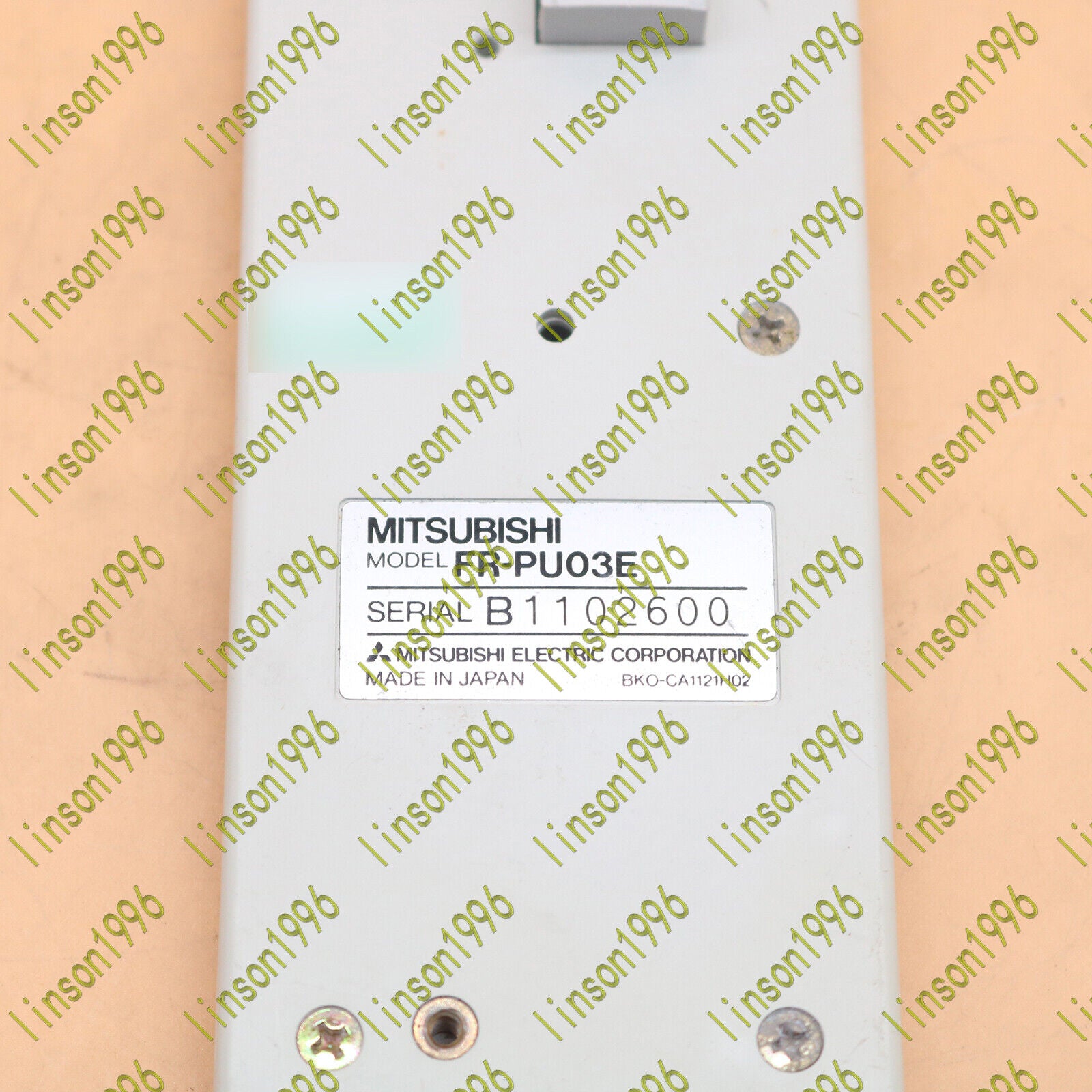 Used Mitsubishi Inverter Operator Panel FR-PU03E – Tested Good OK - MITSUBISHI