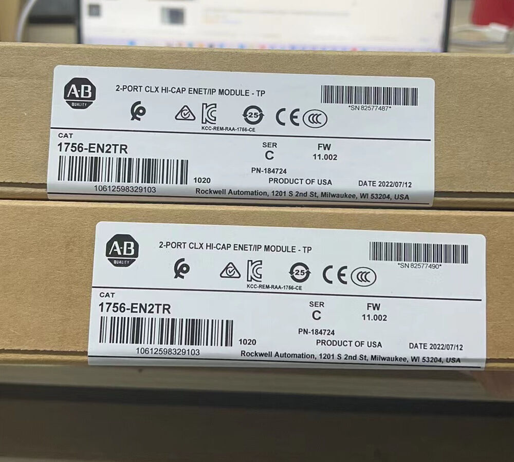 Allen-Bradley 1756-EN2TR/C ControlLogix PLC Module | Factory Sealed | High-Performance Control System - ALLEN-BRADLEY