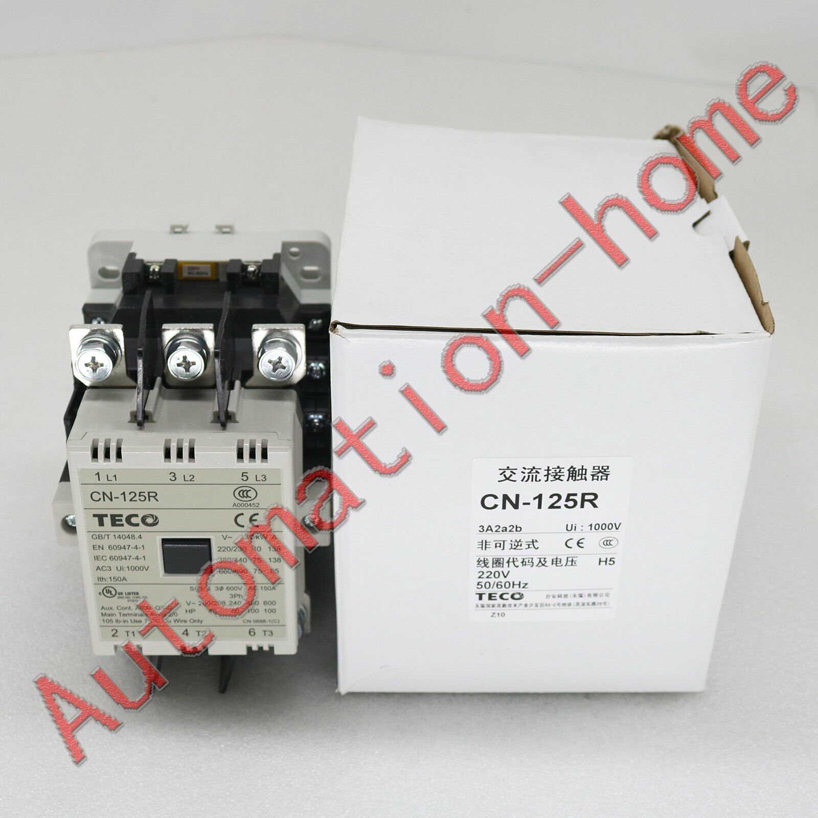 TECO CN-125R 220V Magnetic Contactor - TECO
