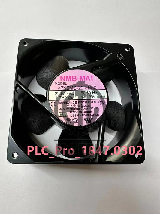 1PCS NMB 4715MS-22T-B50 Fan 120*120*38mm 220V 14/13W Fast delivery