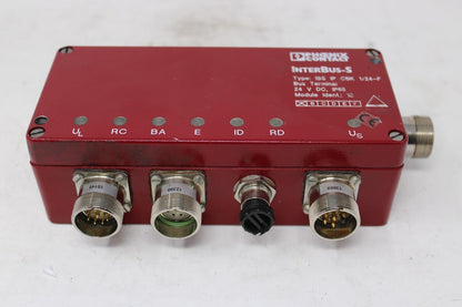 used Phoenix Contact IBS IP CBK 1/24-F Terminal Module - PHOENIX CONTACT
