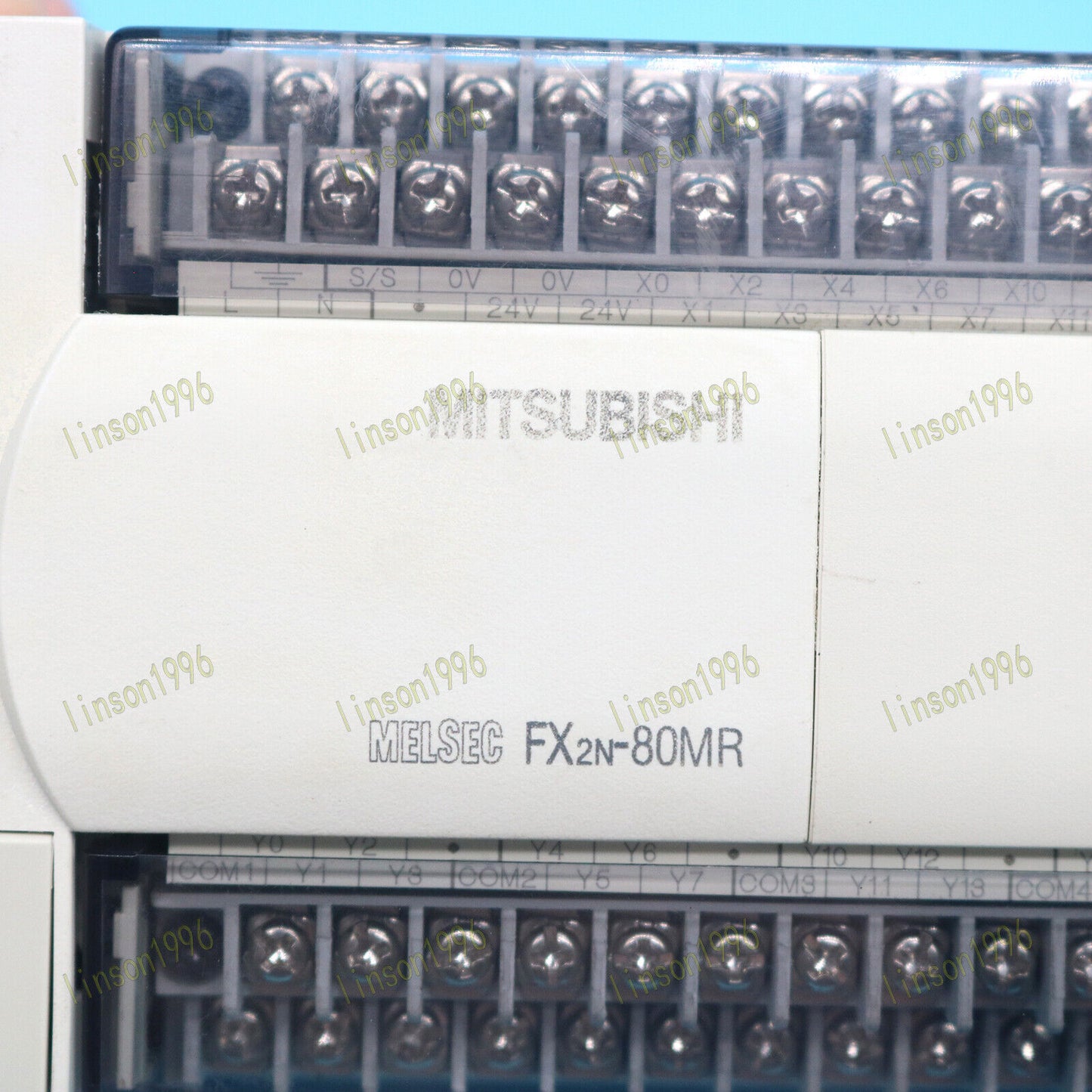 used Mitsubishi FX2N-80MR PLC programmable logic controller ES/UL tested - MITSUBISHI