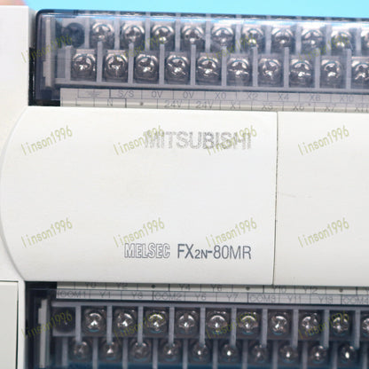 used Mitsubishi FX2N-80MR PLC programmable logic controller ES/UL tested - MITSUBISHI