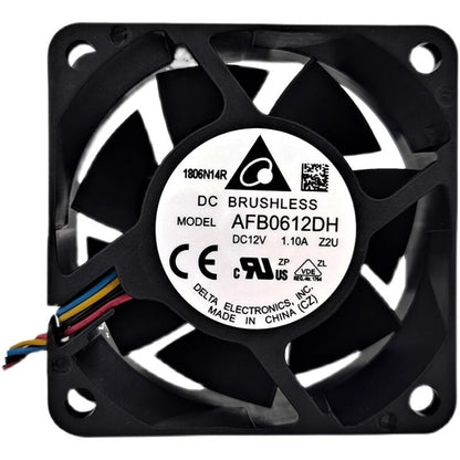 Delta AFB0612DH-Z2U 6025 DC12V 1.1A 9000 RPM 4-Wire DC Cooling Fan