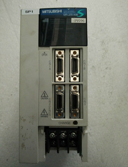 used ONE Mitsubishi servo drive mr-j2s-40b-py096 in good condition - MITSUBISHI