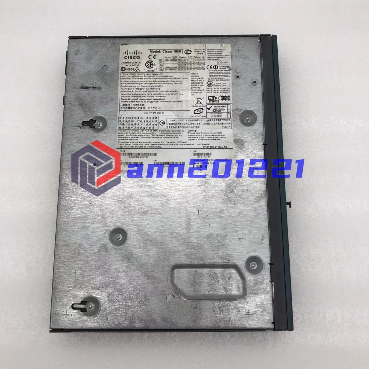 used cisco 1812-j/k9 enterprise router good condition - CISCO