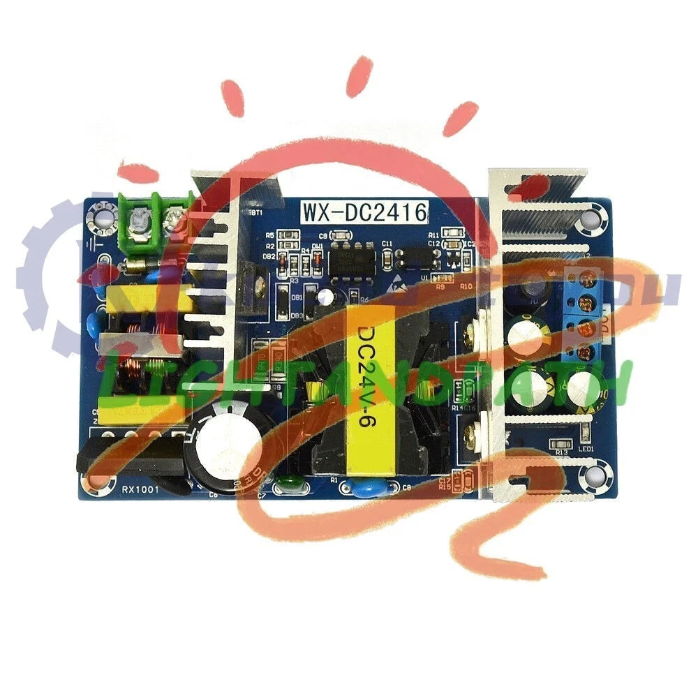 24V 150W Switching Power Supply Board High Power Industrial Power AC-DC Module #