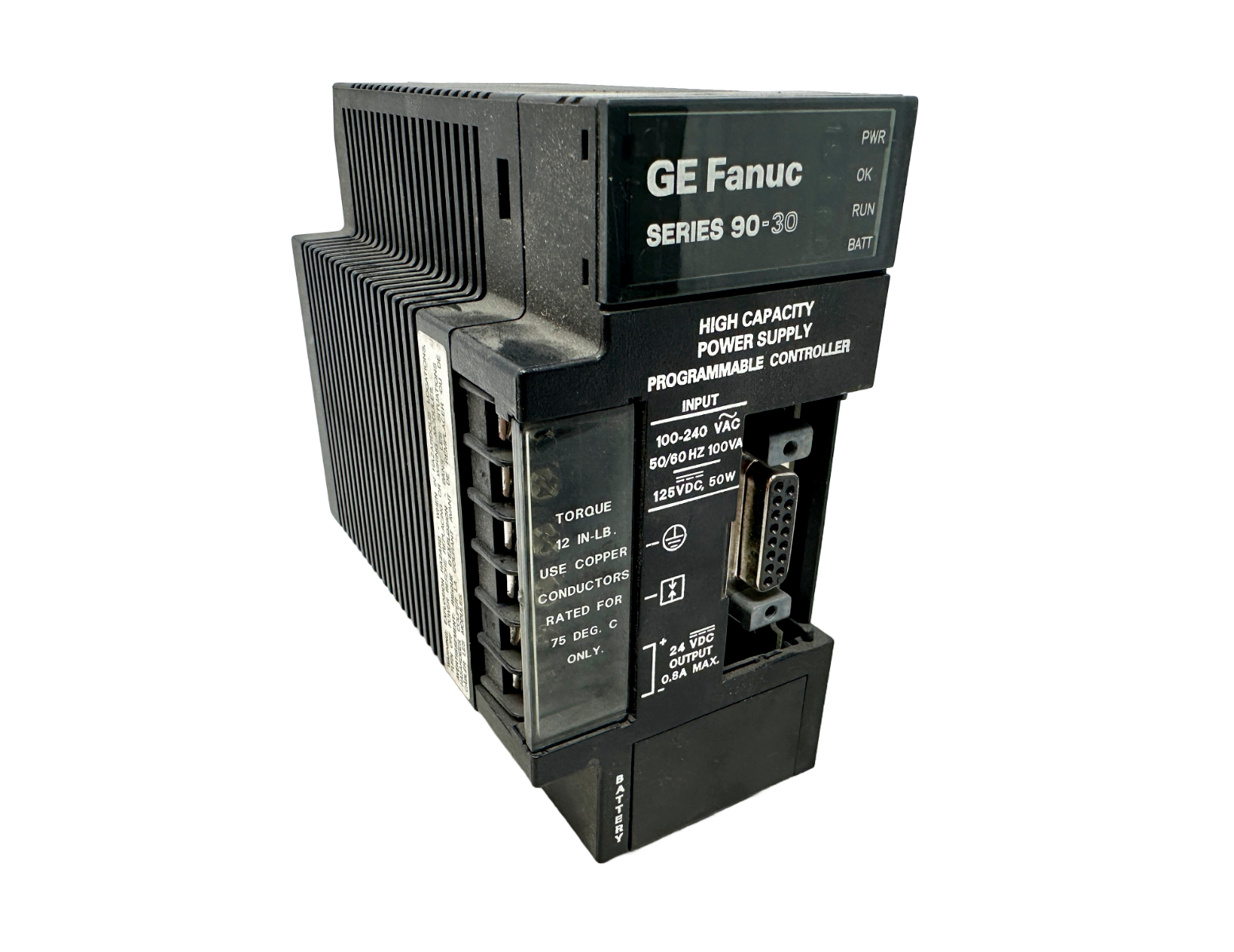 used GE Fanuc IC693PWR330E Power Supply - GE
