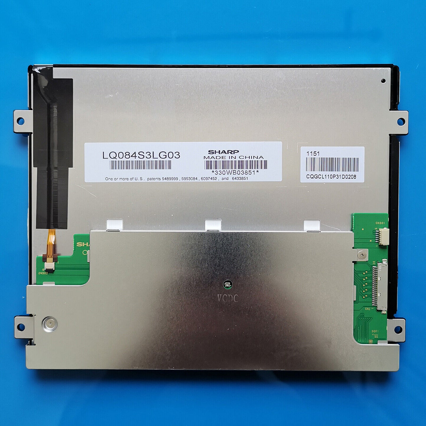 1PC  Sharp Industrial TFT LCD Screen Display Panel LQ084S3LG03 800x400