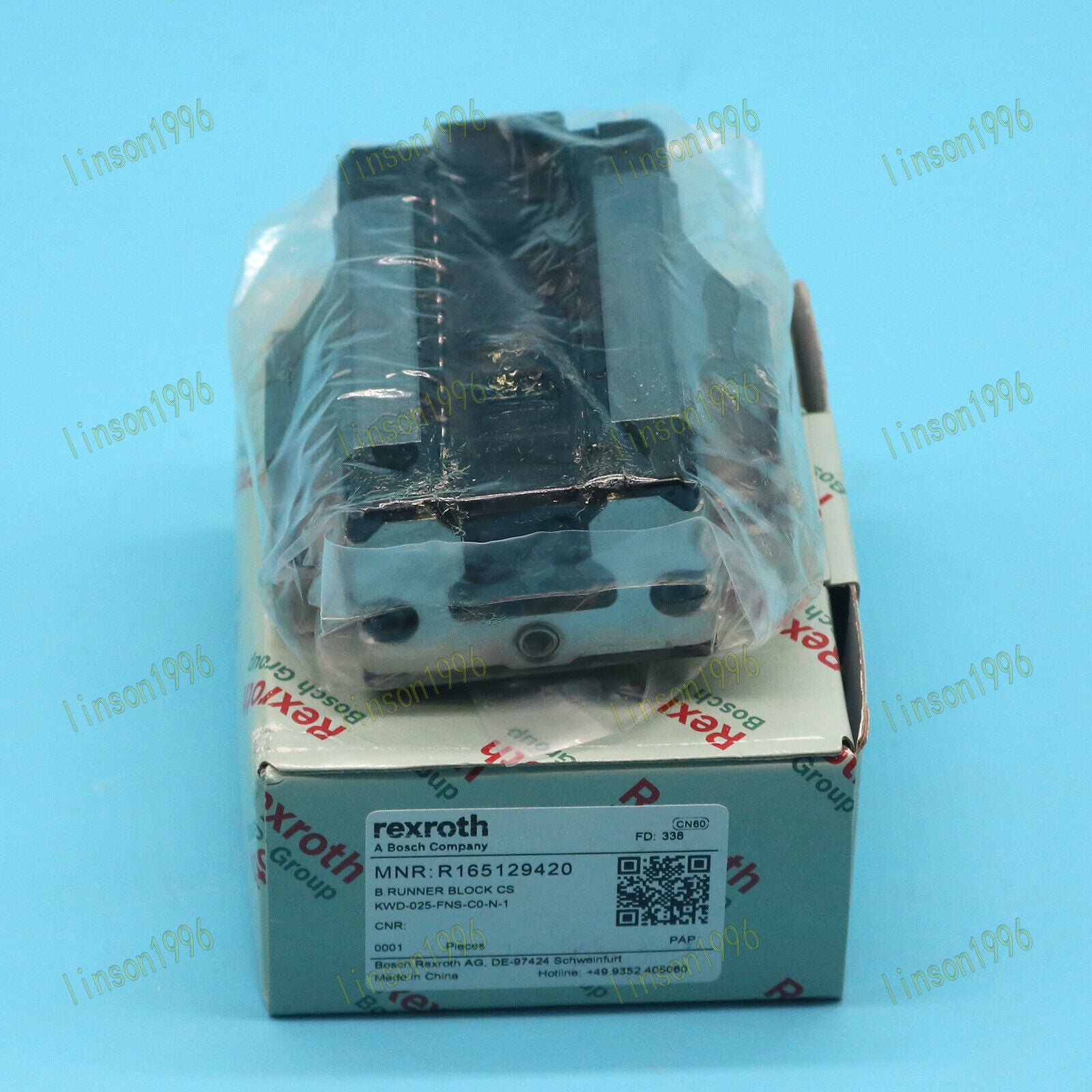 1PC REXROTH Runner Block Ball Bearing R165129420 - REXROTH
