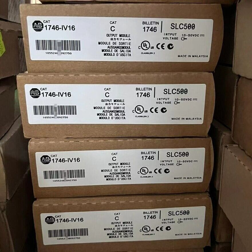 NEW FACTORY SEALED AB 1746-IV16 SER C SLC 500 INPUT MODULE - NEW FACTORY SEALED