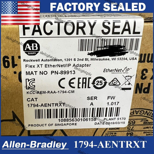 Sealed AB 1794-AENTRXT Ser A Flexlogix EtherNet IP Adapter New - FLEXLOGIX