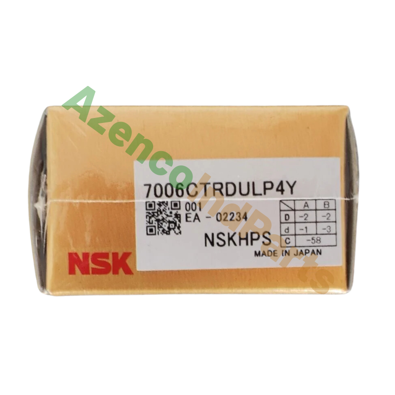 Abec-7 NSK 7006 bearings set of two - NSK