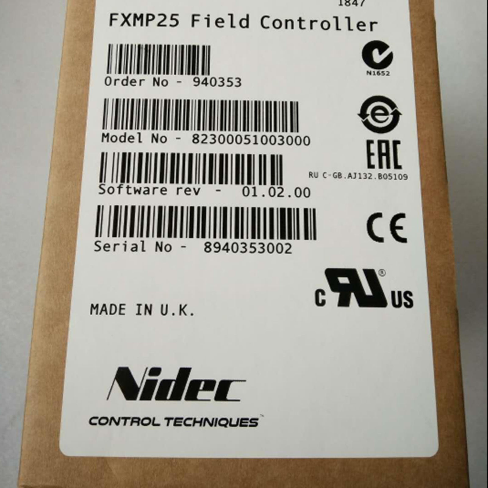 new  EMERSON FXMP25 Field Controller EMERSON