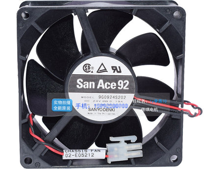 1pcs SANYO 9G0924S202 9032 24V 0.19A inverter server fan