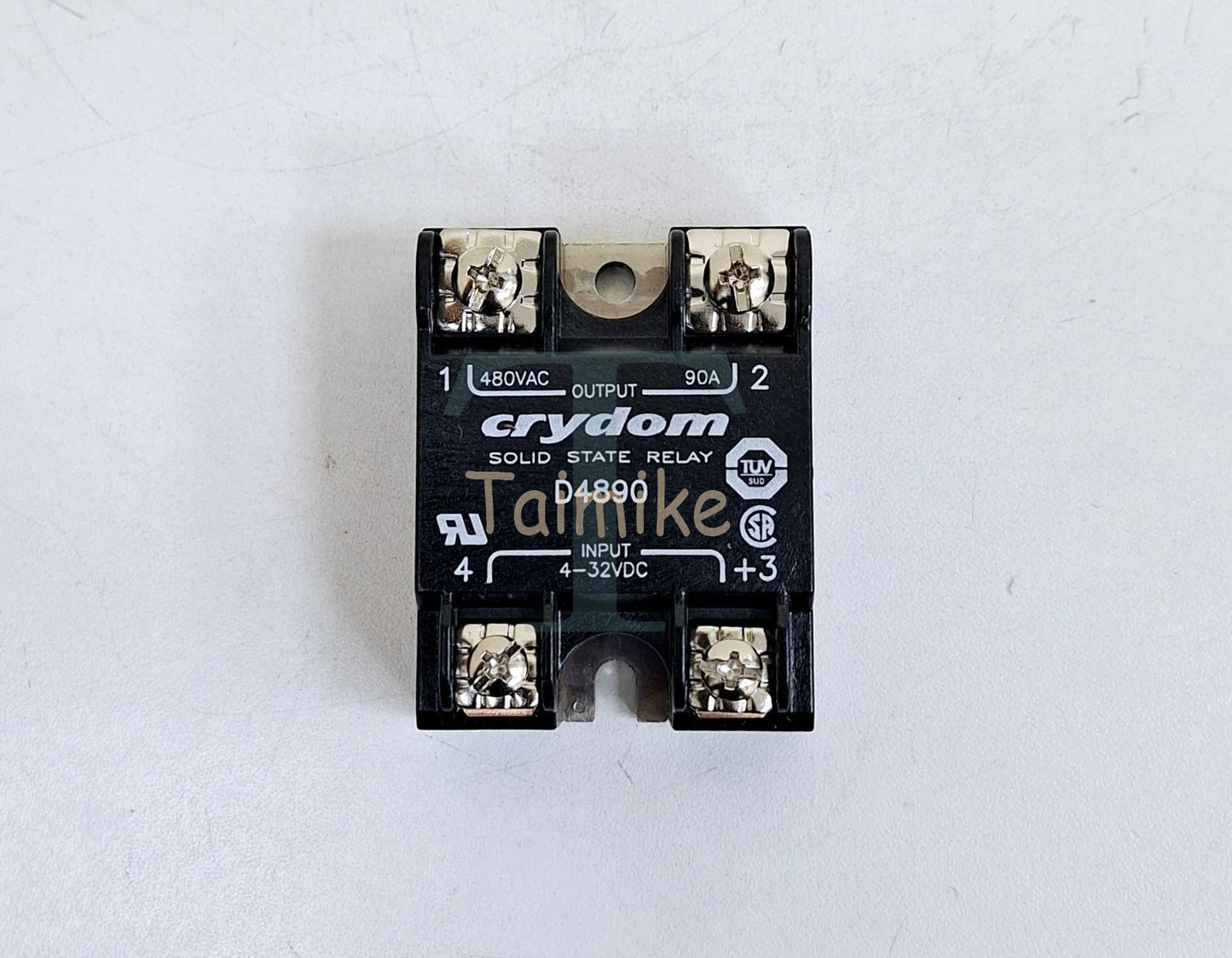 Crydom D4890 Solid State Relay 4-32VDC (Lot of 2 pcs)