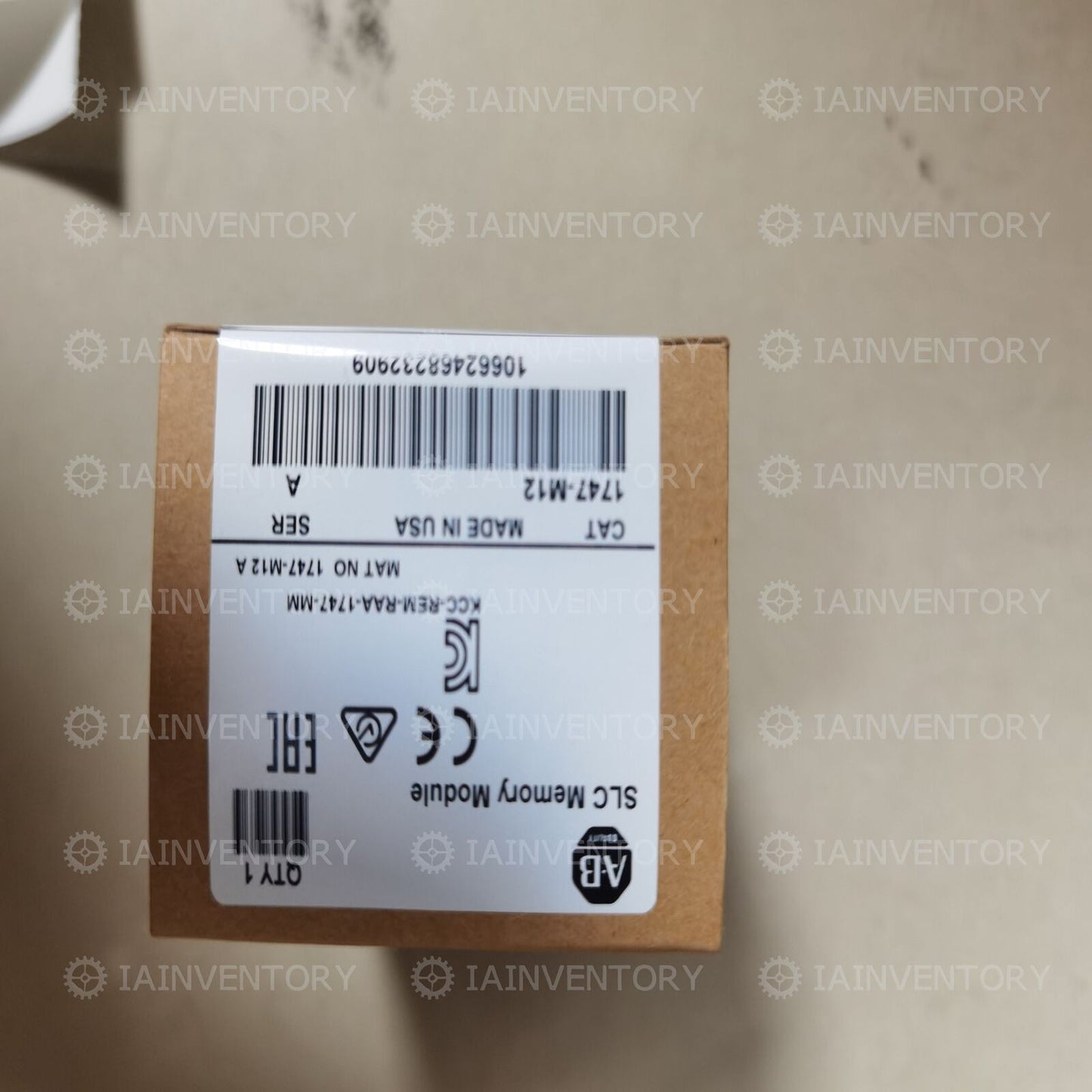 Allen-Bradley 1747-M12 SLC 500 Flash Memory Module SHIP - ALLEN-BRADLEY