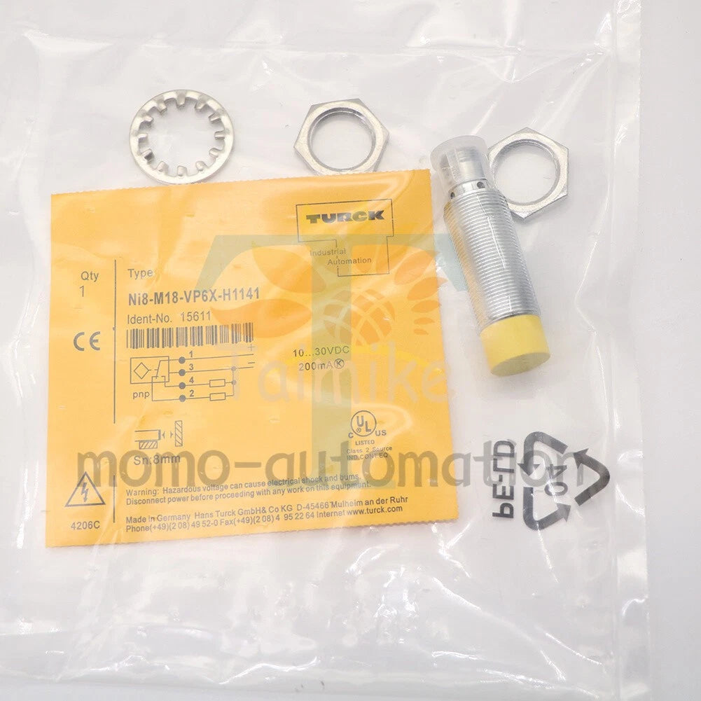 Turck NI8-M18-VP6X-H1141 Proximity Switch Sensor 1PCS