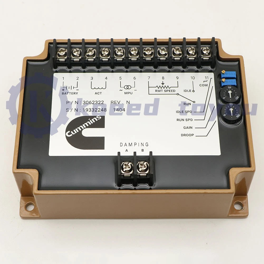 1PCS CUMMINS 3062322 Speed Controller