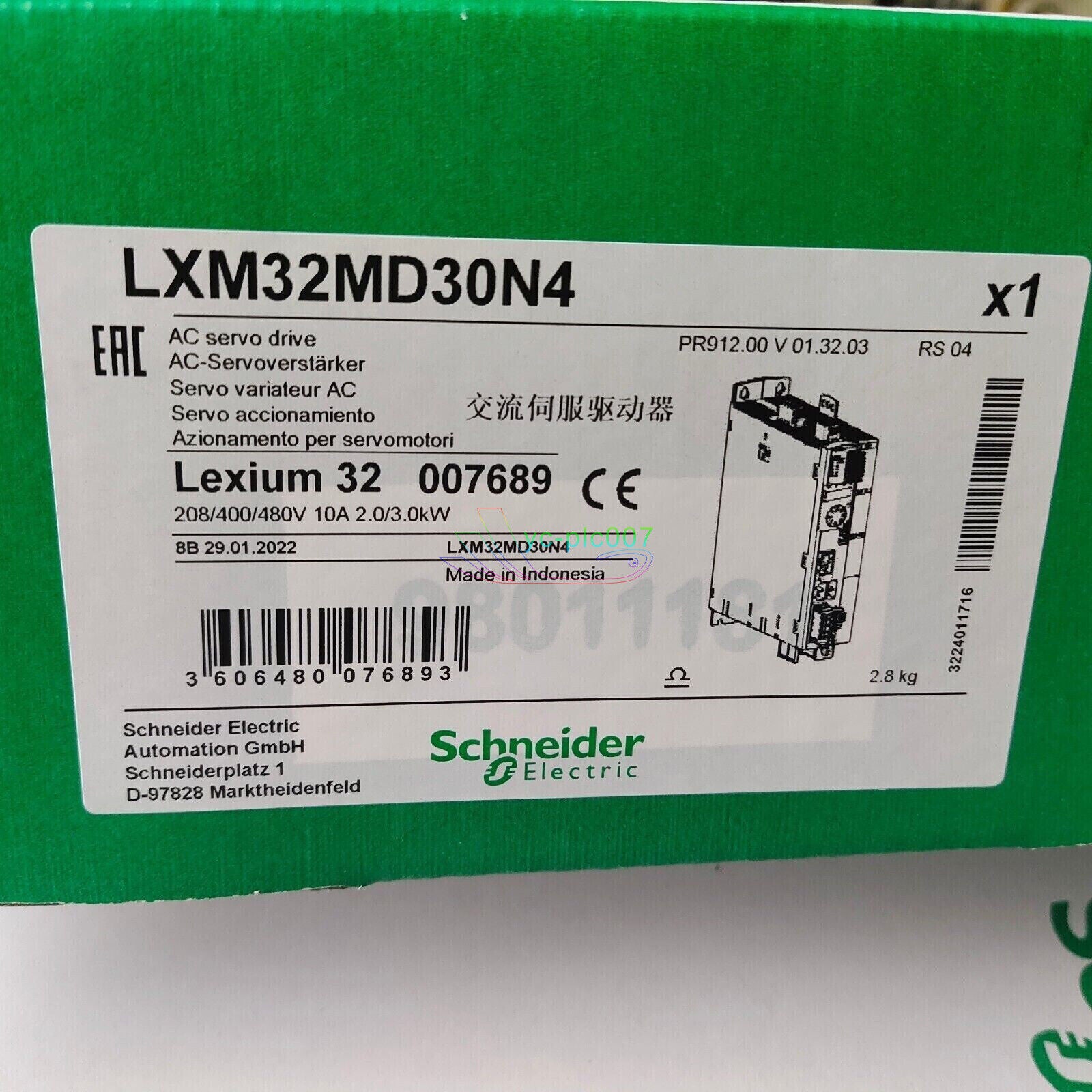 1pc new lx motor controls lxm32md30n4 ac servo driver lx32md30n4 - LX MOTOR CONTROLS