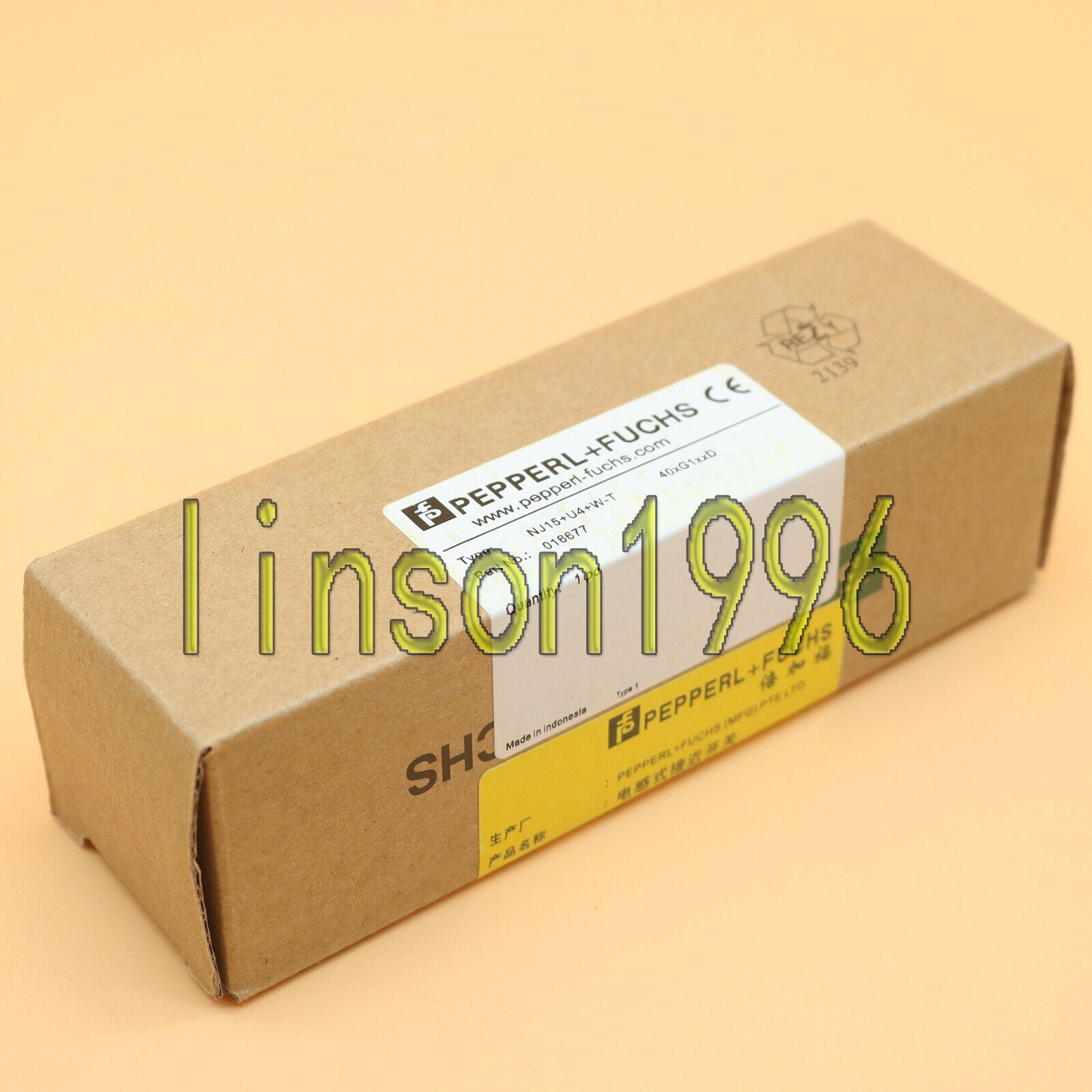 PEPPERL+FUCHS NJ15+U4+W-T - PEPPERL+FUCHS