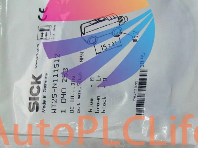 1PCS SICK WT2S-N111S12 1040253 Photoelectric switch