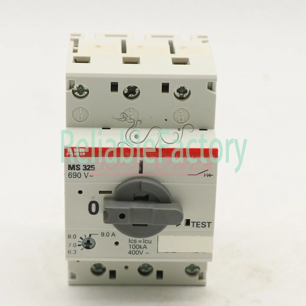 1PCS ABB MS 325-9.0,Manual Motor Starter MS325 6.3...9.0 AMP (1PCS )