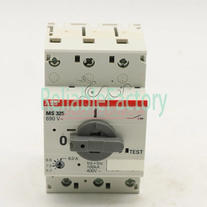 1PCS ABB MS 325-9.0,Manual Motor Starter MS325 6.3...9.0 AMP (1PCS )